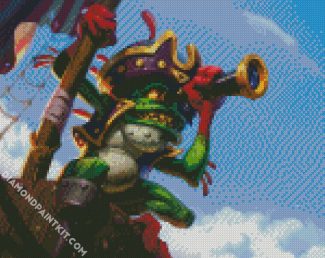 King Mrgl Pirate diamond painting