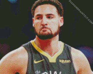 Klay Thompson NBA diamond painting