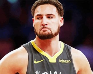 Klay Thompson NBA diamond painting