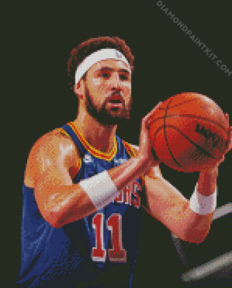 Klay Thompson Sport Illustration diamond painting