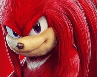 Knuckles Animes diamond painting