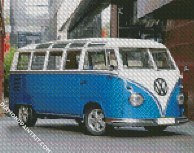 Kombi Van diamond painting