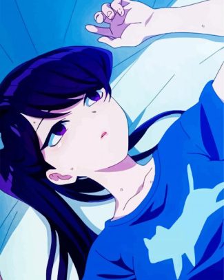 Komi Anime Girl diamond painting