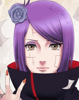 Konan Naruto diamond painting