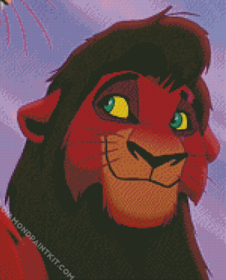 Kovu diamond painting