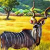 Kudu diamond painting