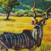 Kudu diamond painting