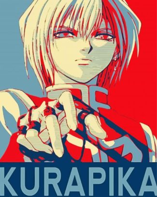 Kurapika Illustration diamond painting