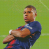 Kylian Mbappé diamond painting