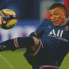 Kylian Mbappé Footballer diamond painting