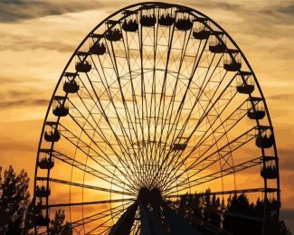 La Grande Roue De Montreal diamond painting