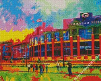 Lambeau Field diamond painting