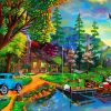 Landscape Paradise diamond painting