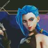 League Of Legends Jinx Online Game diamond painting