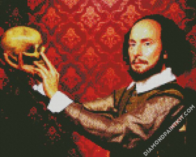 Legend William Shakespeare diamond painting