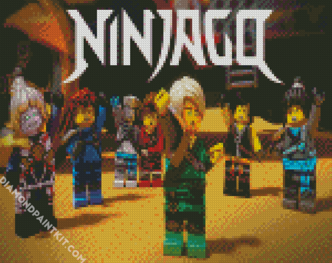 Lego Ninjago diamond painting