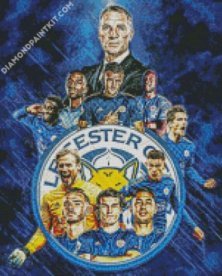 Leicester City FC Football Club diamond painting