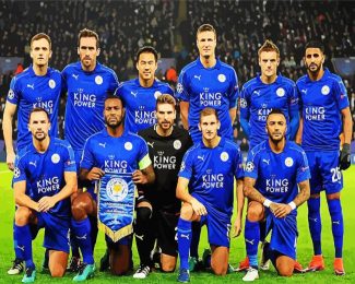 Leicester City FC Team diamond painting