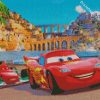 Lightning McQueen Car diamond painting