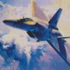 Lockheed Martin F22 Raptor diamond painting