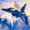 Lockheed Martin F22 Raptor diamond painting