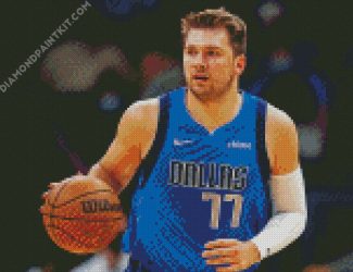 Luka Doncic Player diamond painting