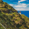 Makapu‘u Point Lighthouse Trail Oahu diamond painting