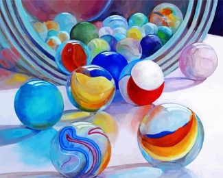 Marbles diamond painting