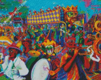 Mardi Gras Celebration diamond painting