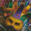 Mardi Gras Masks diamond painting