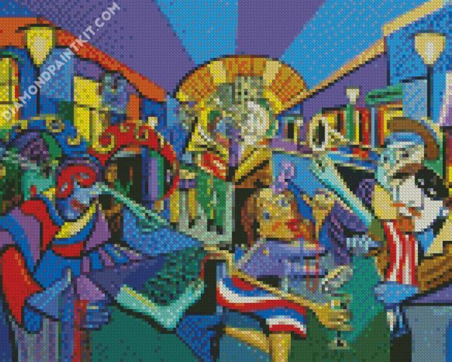 Mardi Gras Party diamond painting