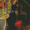 Mariana By John Everett Millais diamond painting