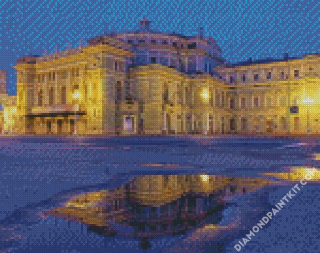 Mariinsky Theatre Petersburg diamond painting