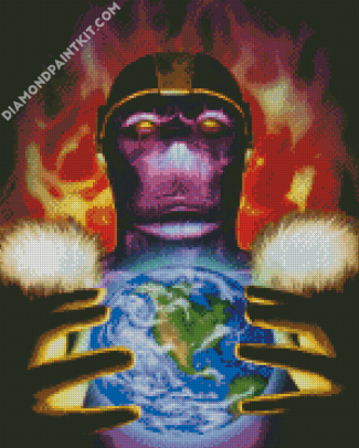 Marvel Baron Zemo diamond painting