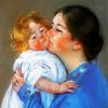 Mary Cassat Kiss For Baby diamond painting