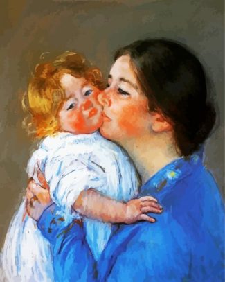 Mary Cassat Kiss For Baby diamond painting