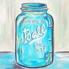 Mason Jar diamond painting