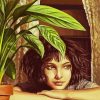 Mathilda Illustration diamond painting