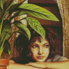 Mathilda Illustration diamond painting