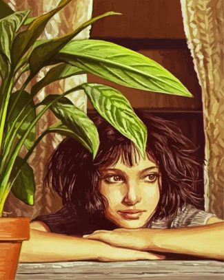 Mathilda Illustration diamond painting