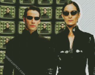 Matrix Actors diamond painting