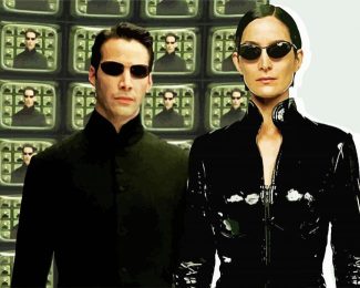 Matrix Actors diamond painting