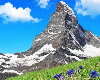 Matterhorn Mountain diamond painting