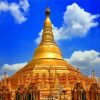 Maynmar Shwedagon Pagoda diamond painting