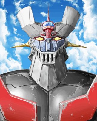 Mazinger diamond painting