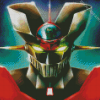 Mazinger Transformer diamond painting