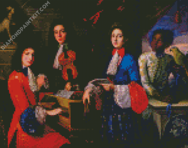 Medici Members diamond painting