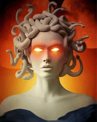 Medusa diamond painting