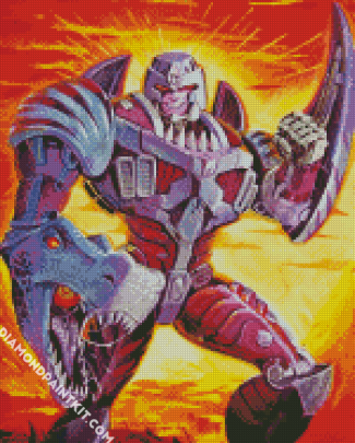 Megatron diamond painting