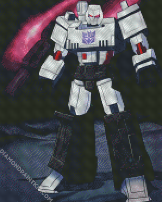 Megatron Robot diamond painting